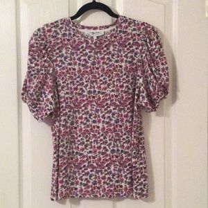 English factory top multicolored flowers